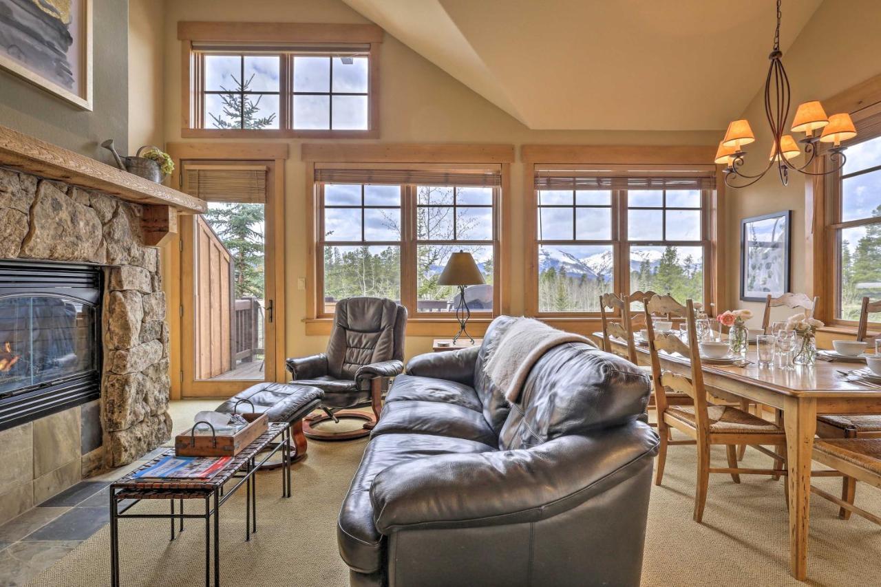 Keystone Condo On Golf Course With Mountain View Exterior photo