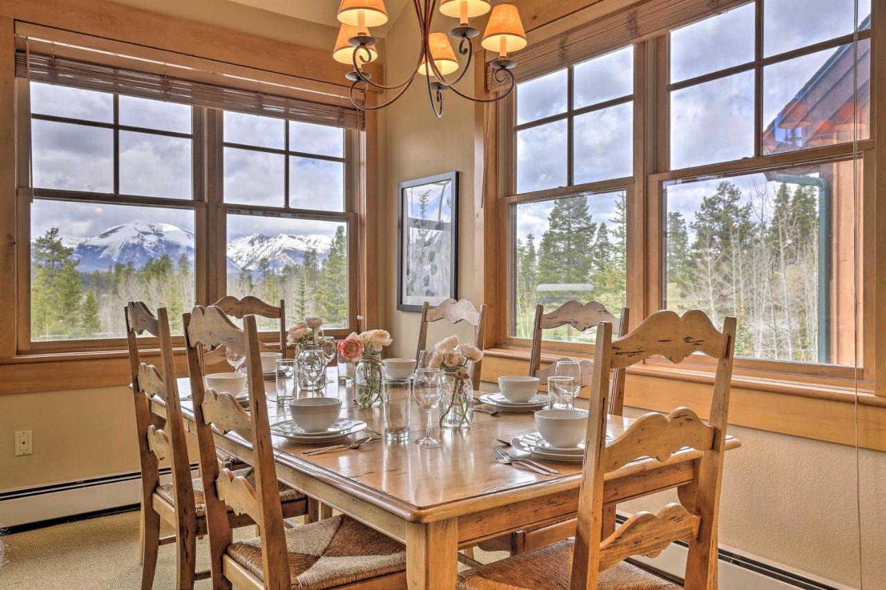 Keystone Condo On Golf Course With Mountain View Exterior photo