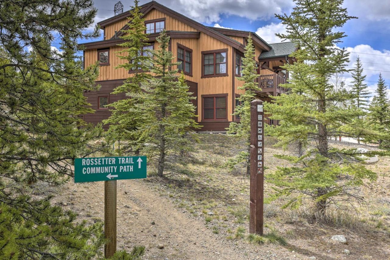 Keystone Condo On Golf Course With Mountain View Exterior photo