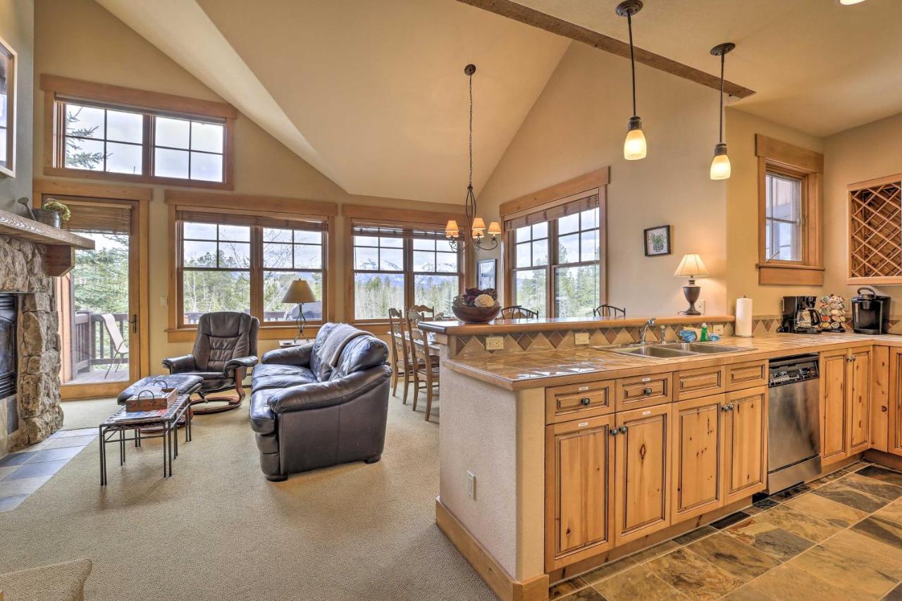 Keystone Condo On Golf Course With Mountain View Exterior photo