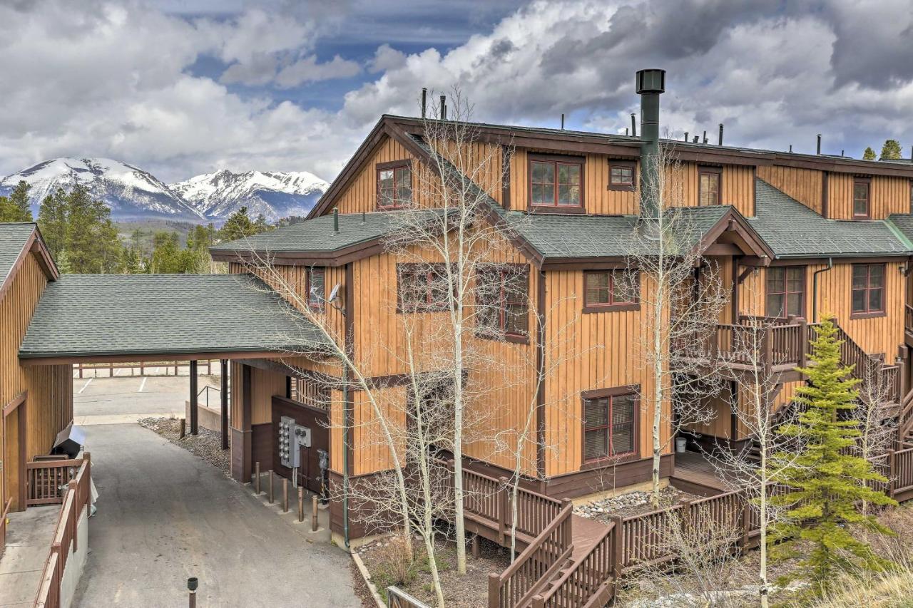 Keystone Condo On Golf Course With Mountain View Exterior photo